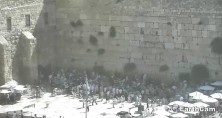 Obraz podglądu z kamery internetowej Jerusalem - Western Wall